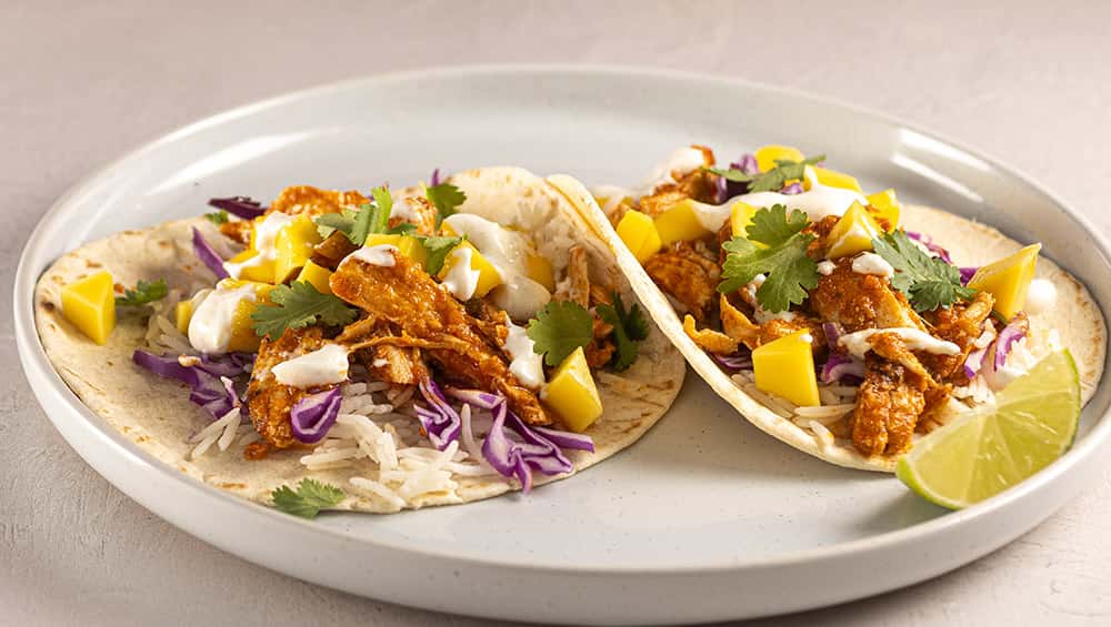 Butter Chicken Taco