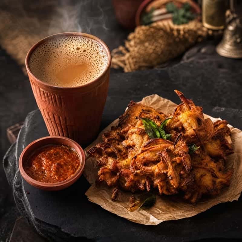 Chai & Bhajji Combo