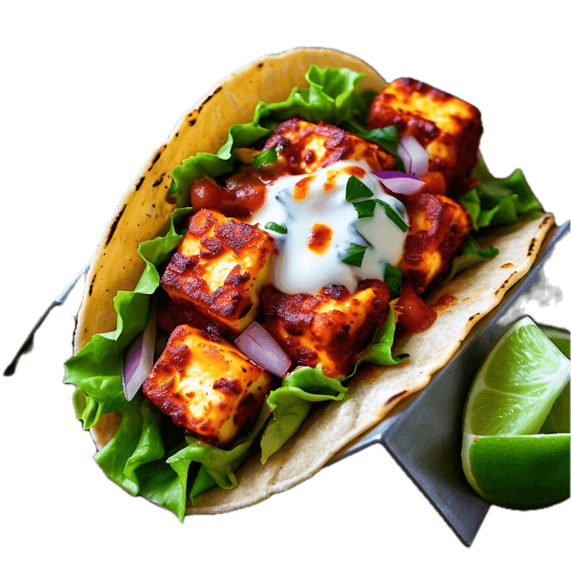 Paneer Masala Taco