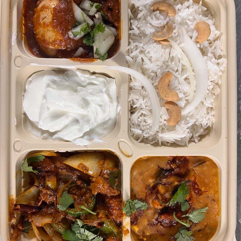 Egg Thali