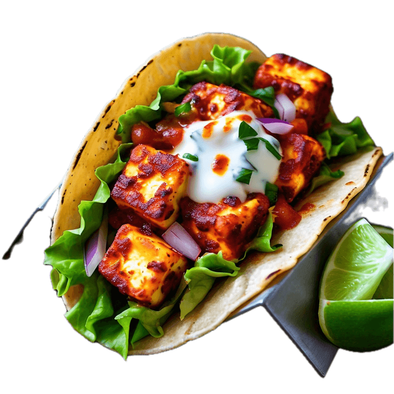 Paneer Masala Taco